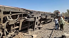 Mısır'da tren kazası