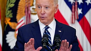 President Joe Biden speaks during a news conference in the East Room of the White House, Thursday, March 25, 2021, in Washington. (AP Photo/Evan Vucci)