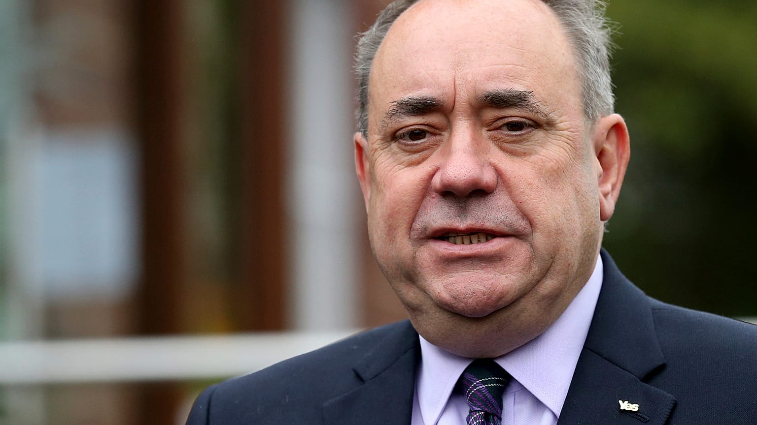  Alex Salmond egy korábbi felvételen, Turriff, Scotland.