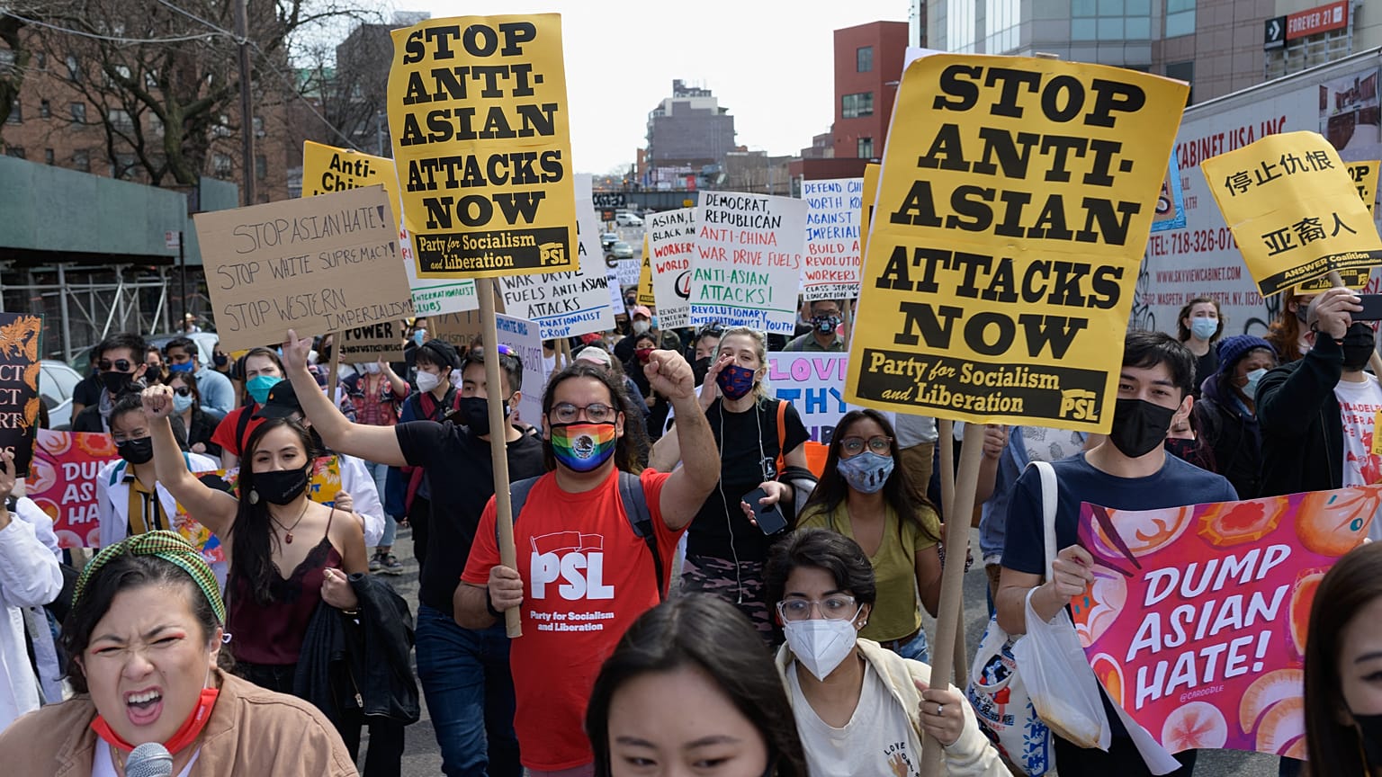 Demo in New York