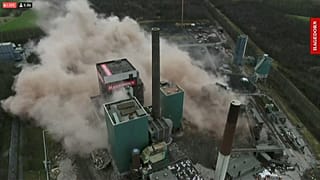 Kraftwerksprengung in Lünen