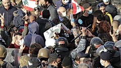 Протесты компартии в Ливане