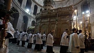 Christians across the Middle East celebreate Palm Sunday