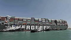 Suezkanal: Heck der "Ever Given" kommt frei