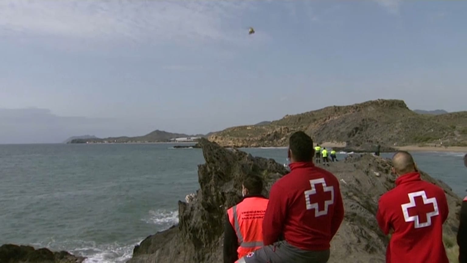 Operación de búsqueda en Mazarrón (Murcia) (Captura de pantalla)