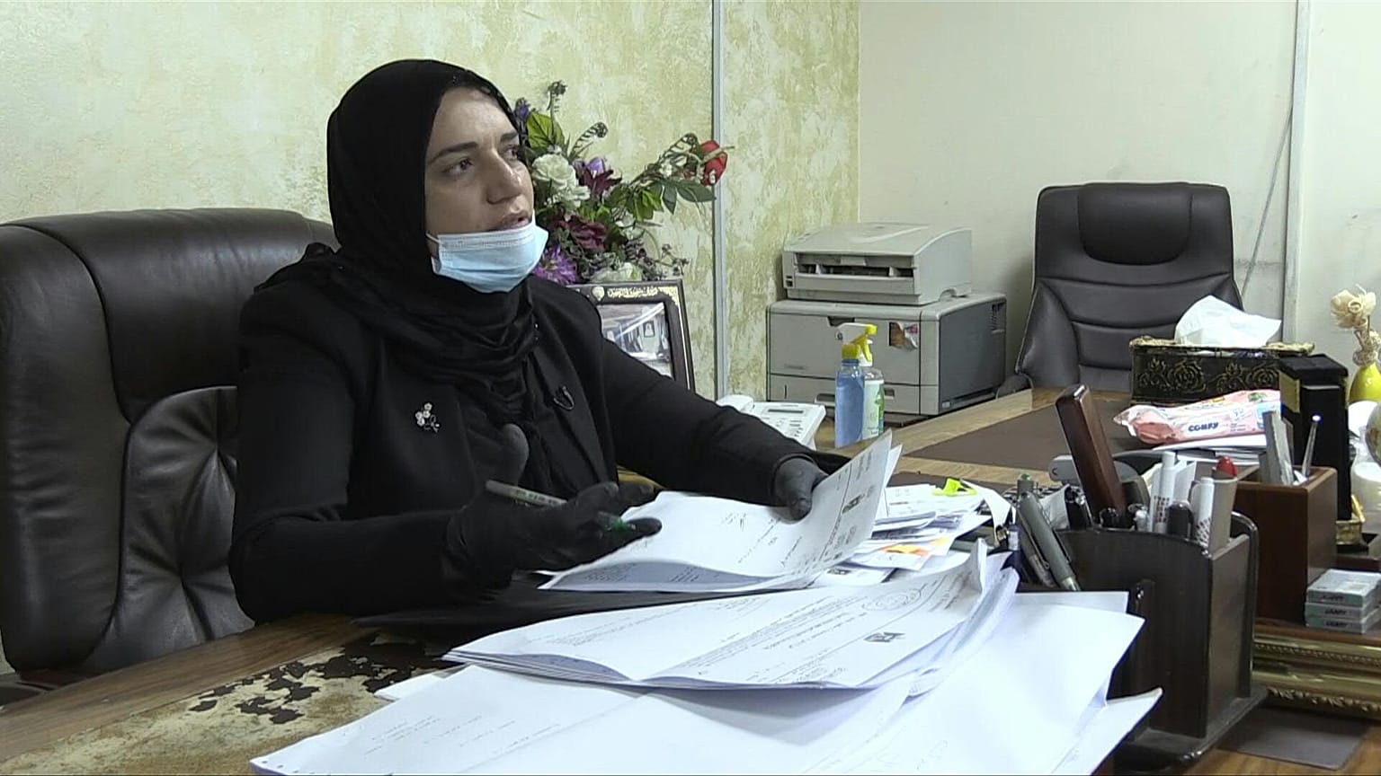 طيف السامي رئيس دائرة الموازنة بوزارة المالية العراقية