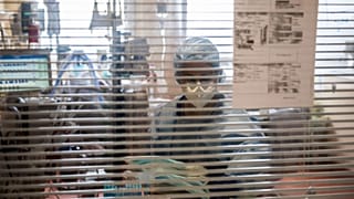Unité de réanimation de l'hôpital du Port-Marly, en région Île-de-France, le 25 mars 2021