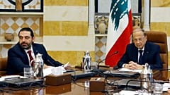 میشل عون و سعد حریری
