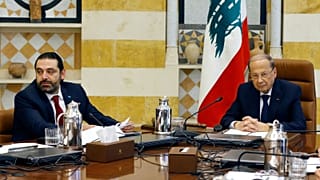 میشل عون و سعد حریری