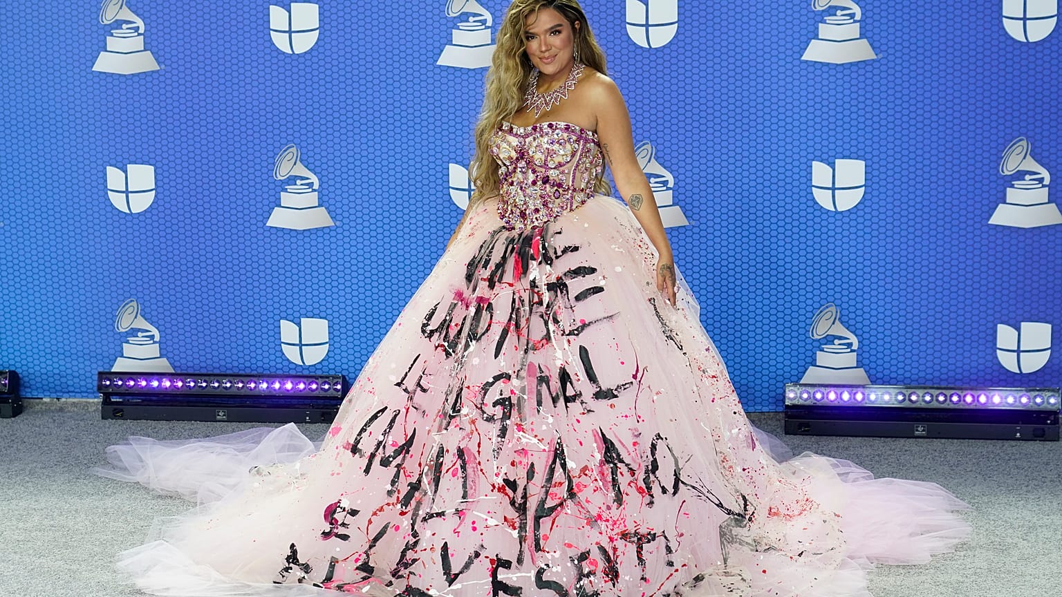 karol G en los Latin Grammy Awards, Miami, EEUU 19/11/2020