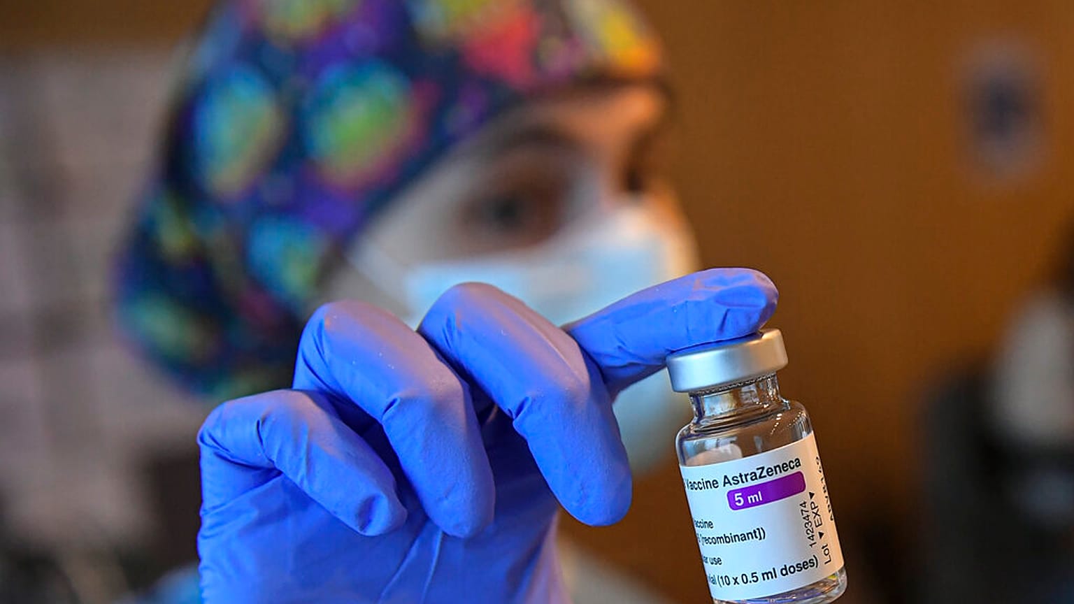 Δόση του εμβολίου της AstraZeneca κατά του COVID-19 