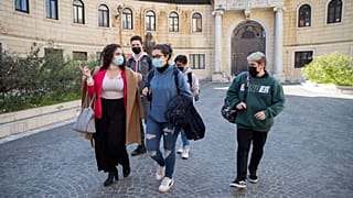 ماتيو ككشسميليو يغادر مدرسة روما للفنون. 2021/03/24