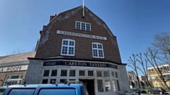 London's Carlton Tavern was rebuilt brick-by-brick after being knocked down