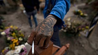 Cementerio del Chalco, en las afueras de Ciudad de México