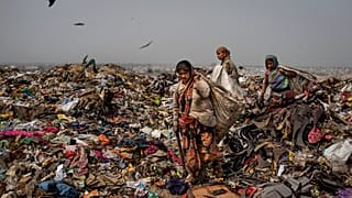 Le triste sort des chiffonniers de New Delhi