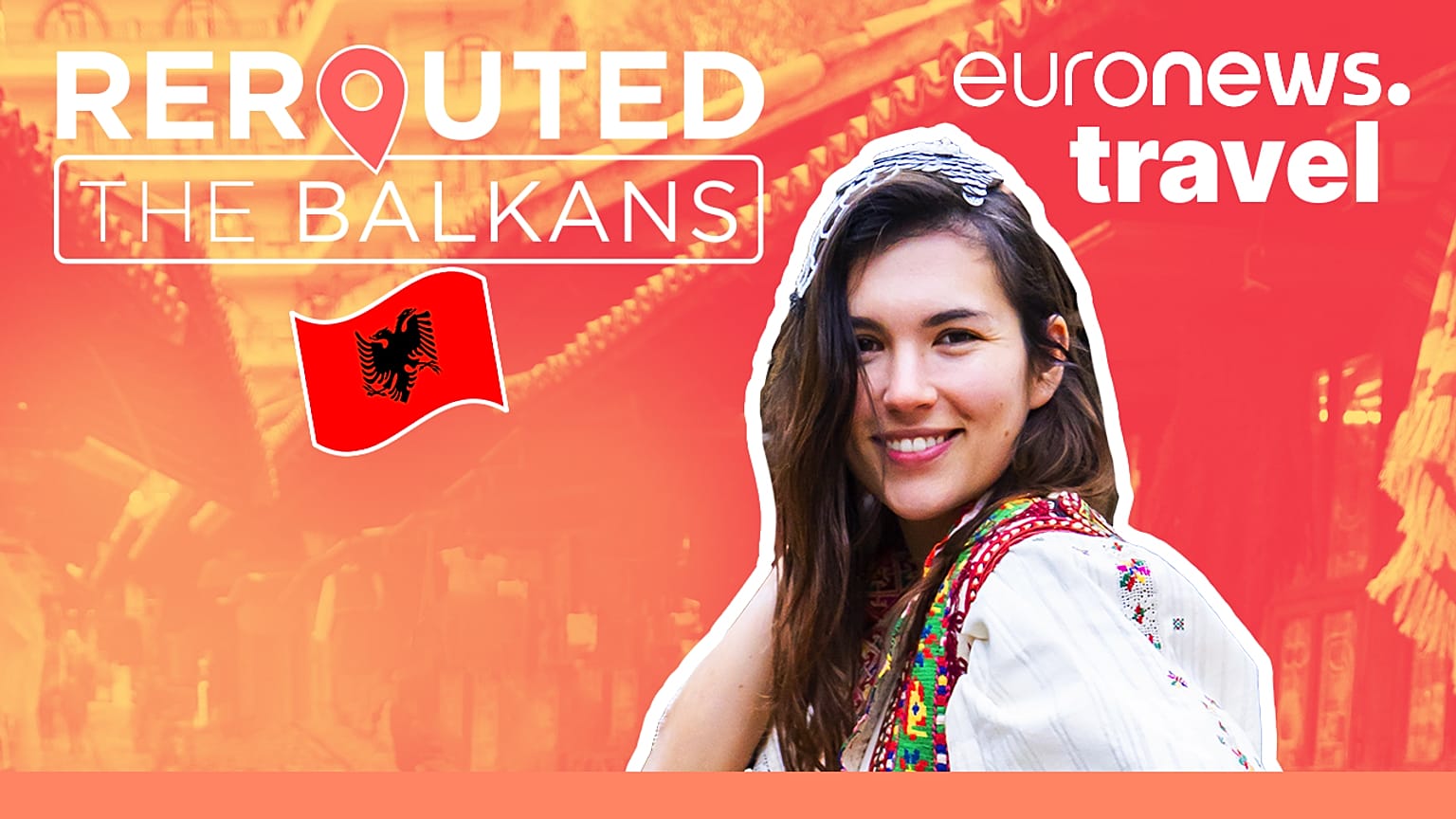 Eva zu Beck adopts a new style in Albania. 