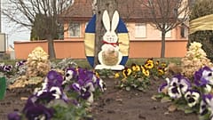 Húsvéti díszítés a Bács-Kiskun megyei Városföldön