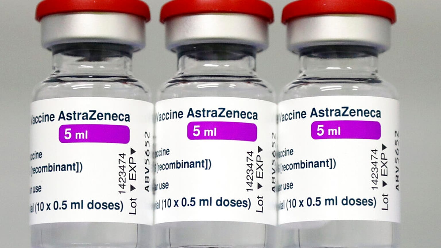 Dosen des AstraZeneca-Präparats