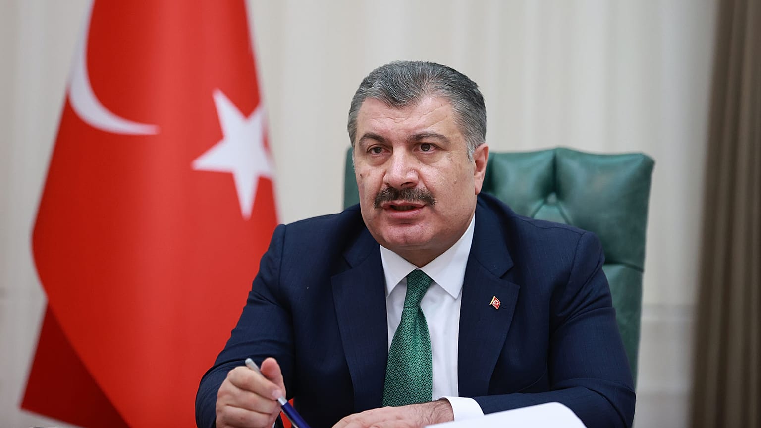 Sağlık Bakanı Fahrettin Koca, Bilim Kurulu toplantısının ardından İngiliz varyantının Türkiye'deki vakaların yüzde 75'ine ulaştığını açıkladı.