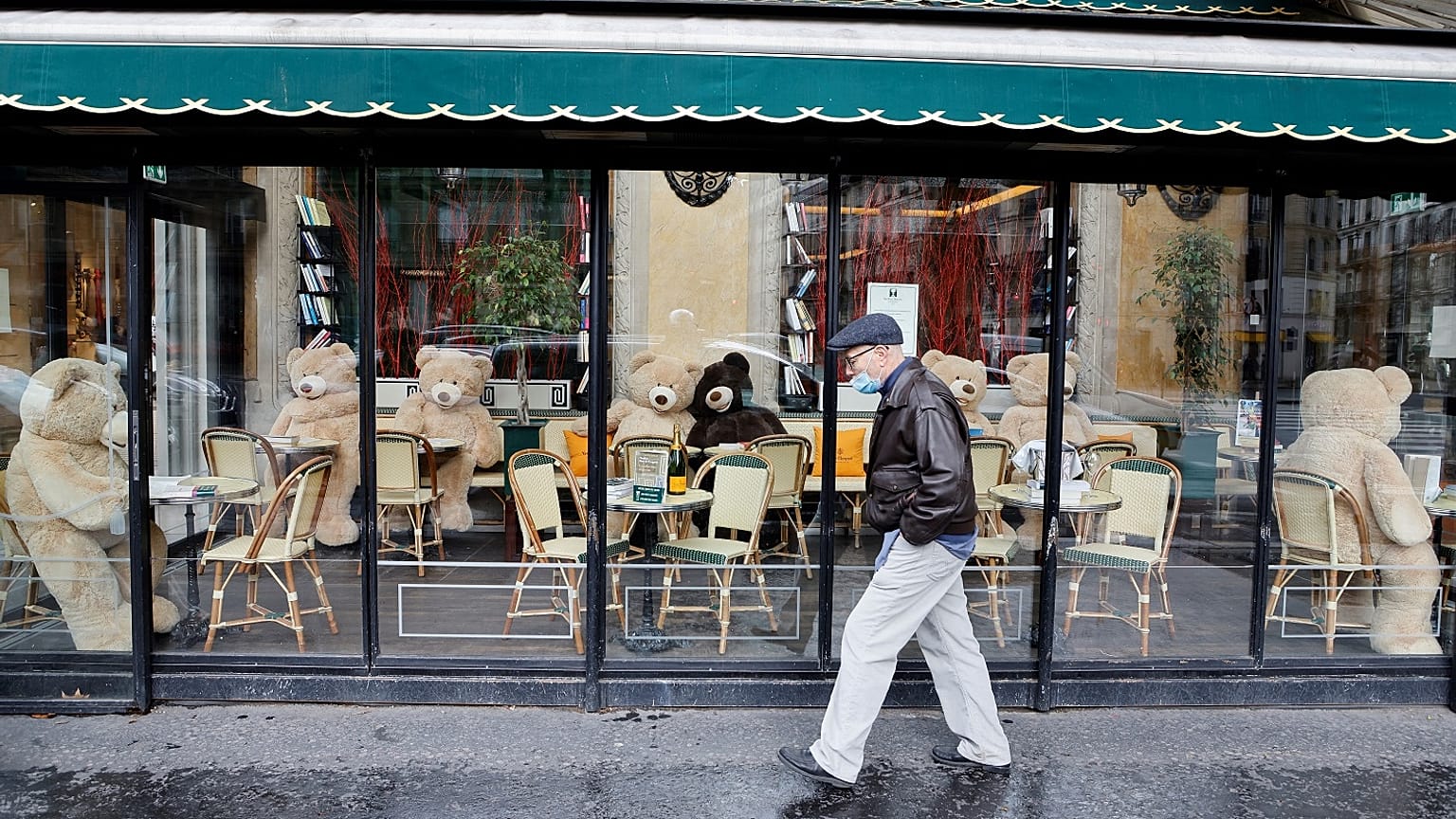 Geschlossenes Lokal in Paris