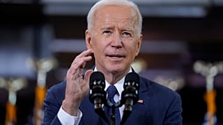 President Joe Biden delivers a speech on infrastructure spending at Carpenters Pittsburgh Training Center, Wednesday, March 31, 2021, in Pittsburgh.