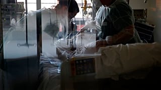 Service de réanimation de l'hôpital d'Amiens, 30 mars 2021
