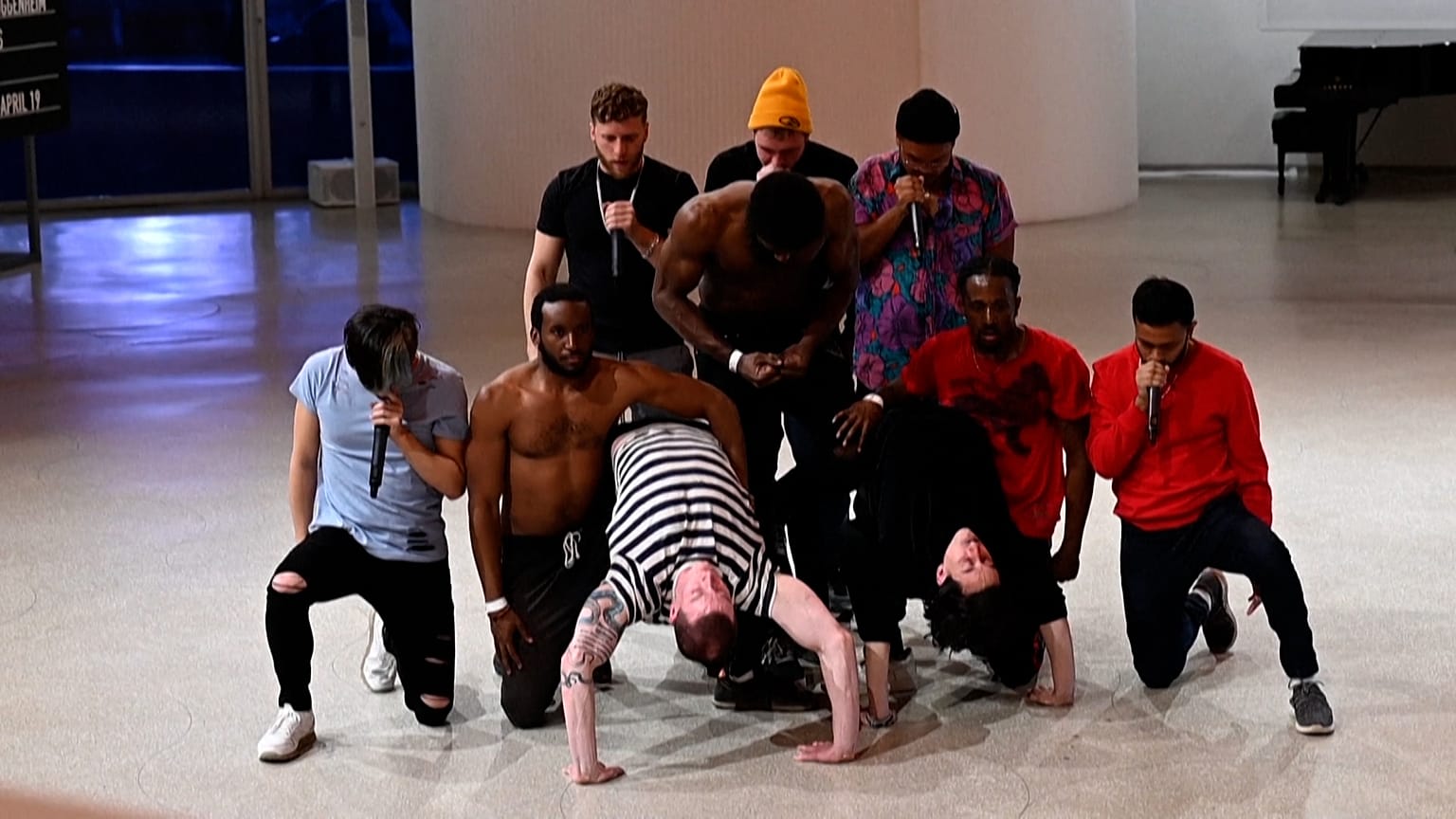 Pop-up-Performance im New Yorker Guggenheim Museum