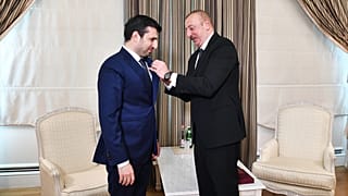 Selçuk Bayraktar, Azerbaycan Cumhurbaşkanı Aliyev