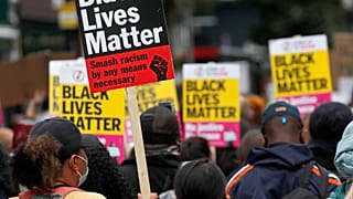 Demonstration gegen Rassismus in London - März 2020