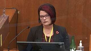 Courteney Ross sagt zu ihrem getöteten Lebensgefährten George Floyd aus