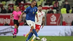 Abwehr-Routinier Leonardo Bonucci beim Länderspiel Italien - Polen 2020