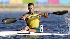 Nathan Baggaley claiming a silver medal in the 2004 Olympic Games in Athens