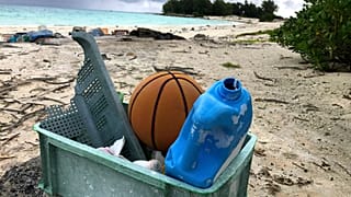 File photo - Plastic waste in the beach