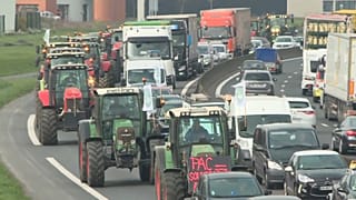 Agricultores em protesto
