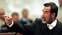 جلسه محاکمه صدام حسین، رئیس جمهوری پیشین عراق