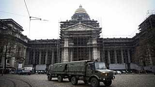 Le Palais de justice de Bruxelles, le 19 janvier 2015