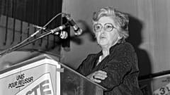 Simone Iff,  militante française du droit à l'avortement, une des initiatrices du "Manifeste des 343" - photo d'archives