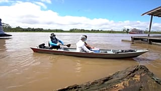Equipas de saúde em missão de vacinação no estado do Amazonas