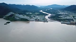 barrage de la Grande renaissance, en Ethiopie, juillet 2020
