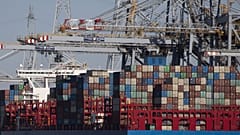 Archives : le port d'Anvers, le 23 mars 2020