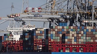 Archives : le port d'Anvers, le 23 mars 2020