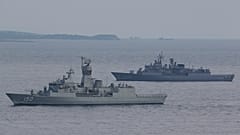 Пролив Дарданеллы в апреле 2015 года