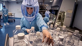 BioNTech Impfstoff-Produktion in Marburg