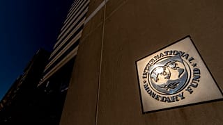 El edificio del Fondo Monetario Internacional, el 5 de abril de 2021, en Washington.