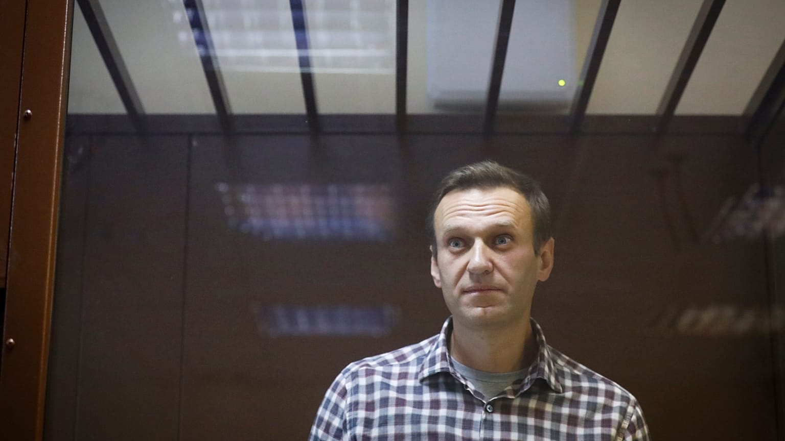 Алексей Навальный в суде.