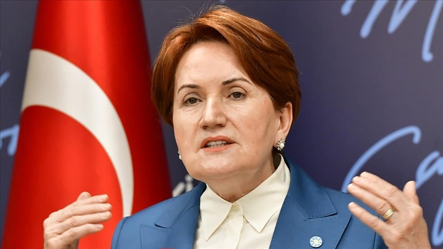 İYİ Parti Genel Başkanı Meral Akşener.