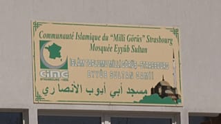 Strasbourg Milli  Görüş Eyüp Sultan Camii 