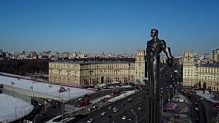 Russland feiert Juri Gagarin - Vor 60 Jahren flog er als erster Mensch ins All 