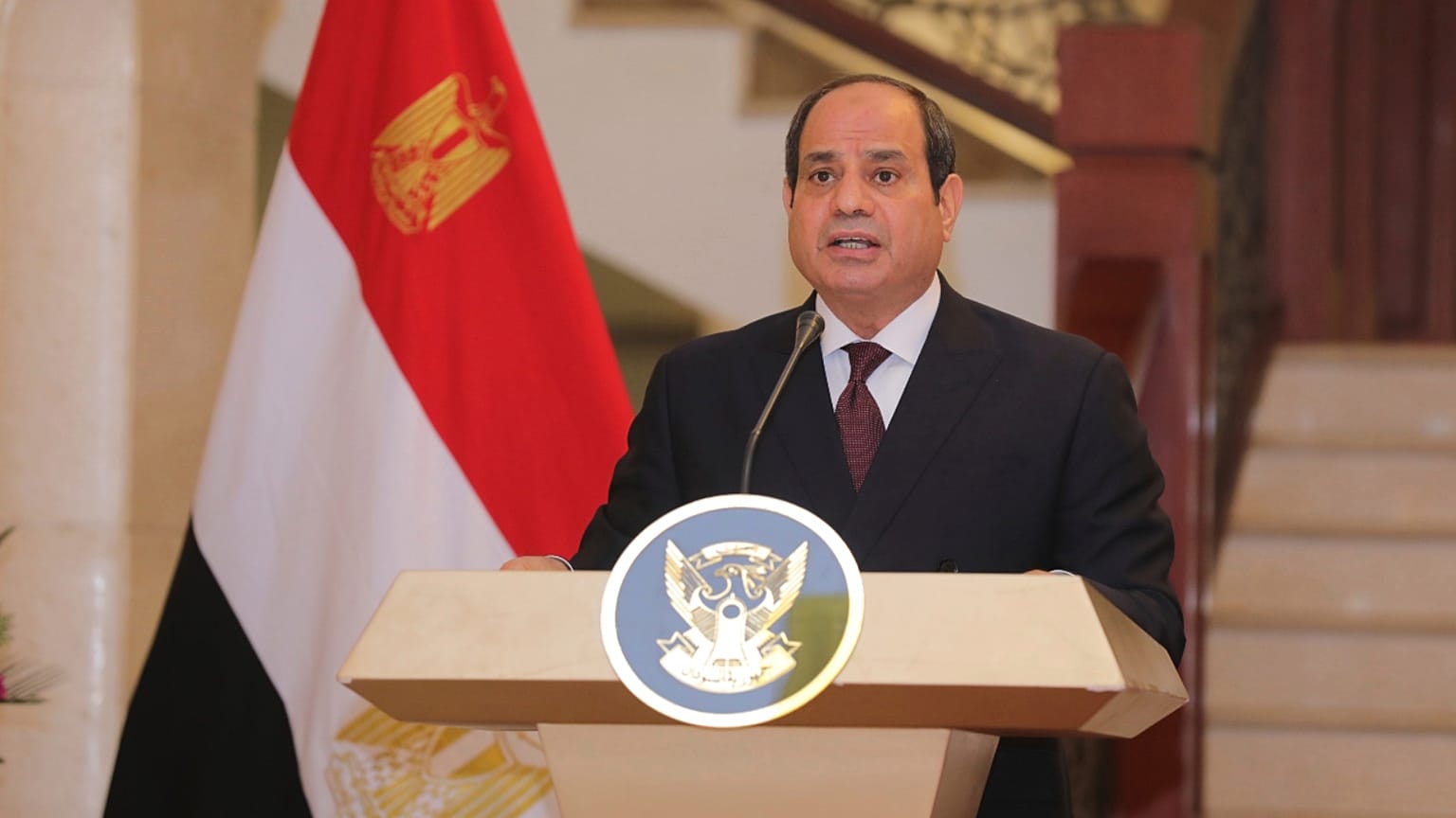 الرئيس المصري عبد الفتاح السيسي