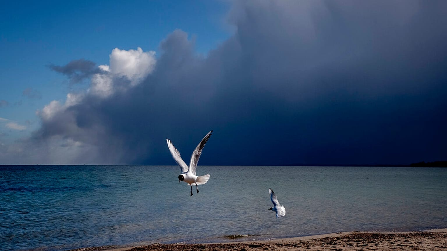 Am Timmendorfer Strand nach Ostern